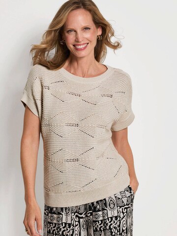 Goldner Trui in Beige
