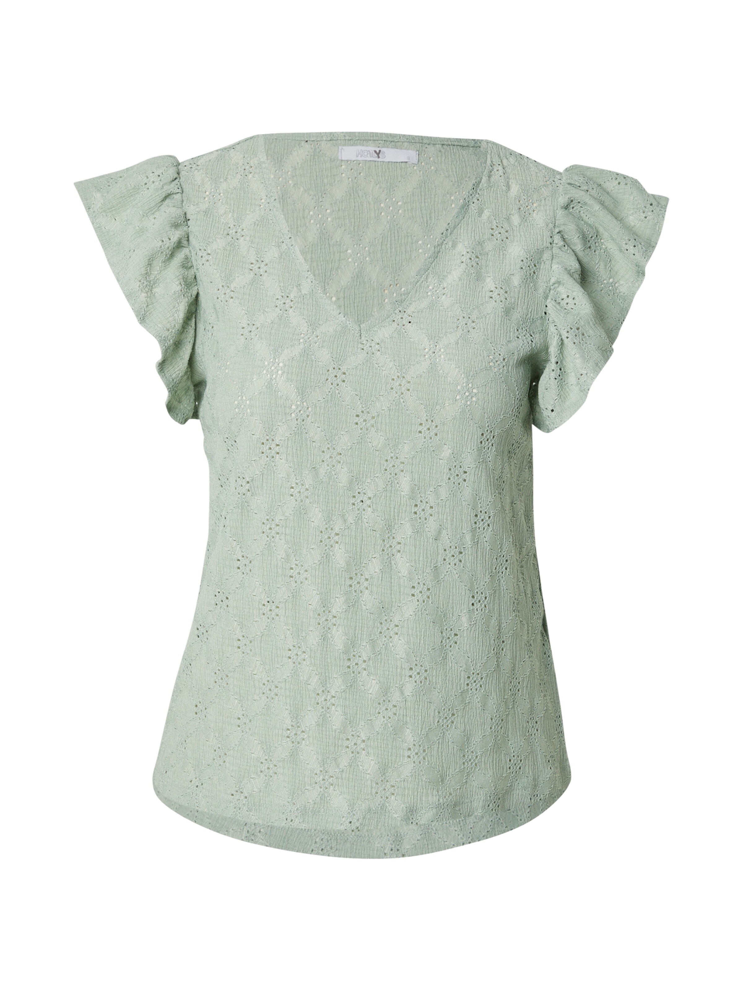 Hailys Shirts 'Gr44eta' i grøn: forside