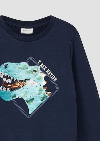 Sweat s.Oliver en bleu
