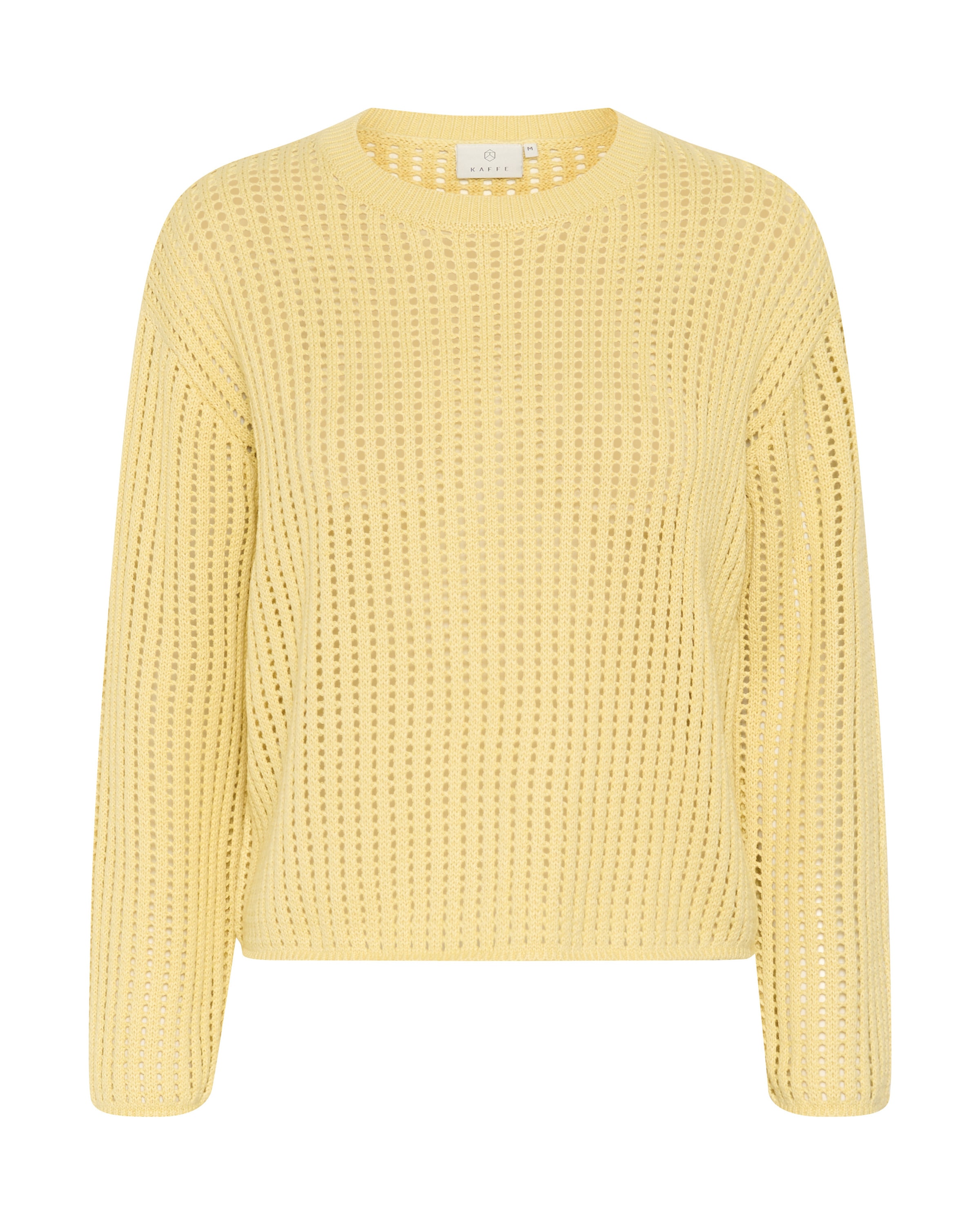 Kaffe Pullover 'KASolar' in Gelb: Vorderseite