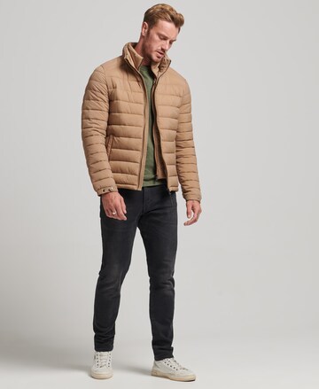 Superdry Winter Jacket in Brown