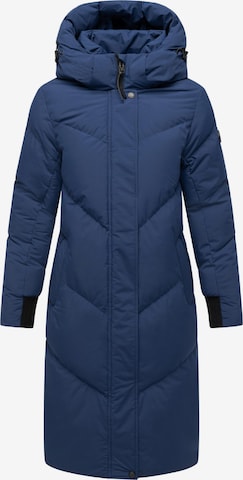 Manteau d’hiver 'Teonaa 16' MARIKOO en bleu : devant