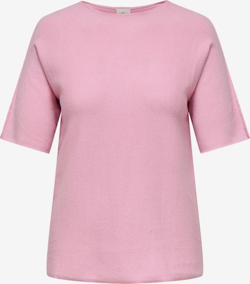 ONLY Carmakoma Pullover 'CARMargareta' i pink: forside