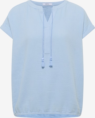 CECIL Blouse in Blue: front