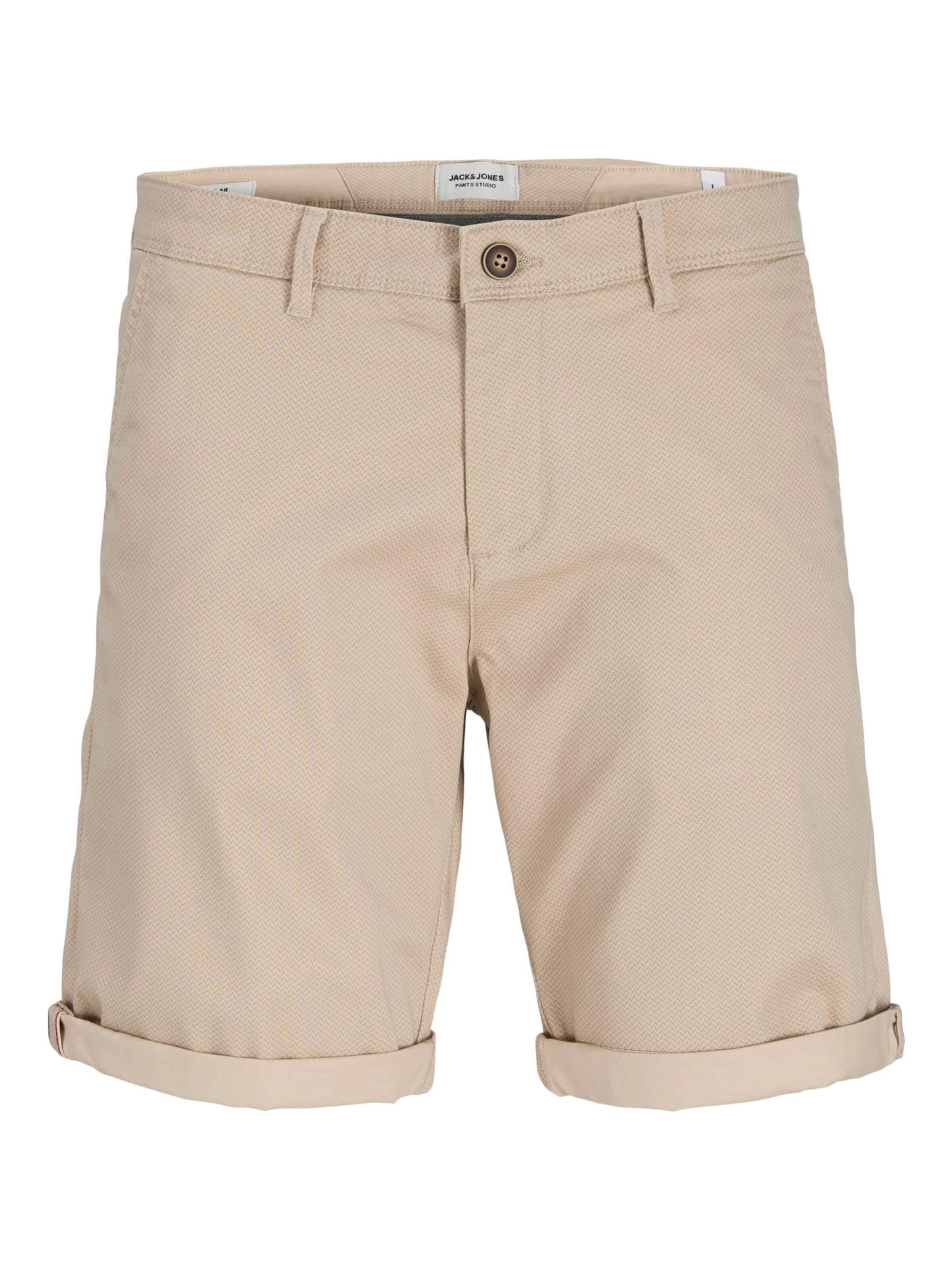 JACK & JONES Chino Pants 'Bowie' in Beige: front