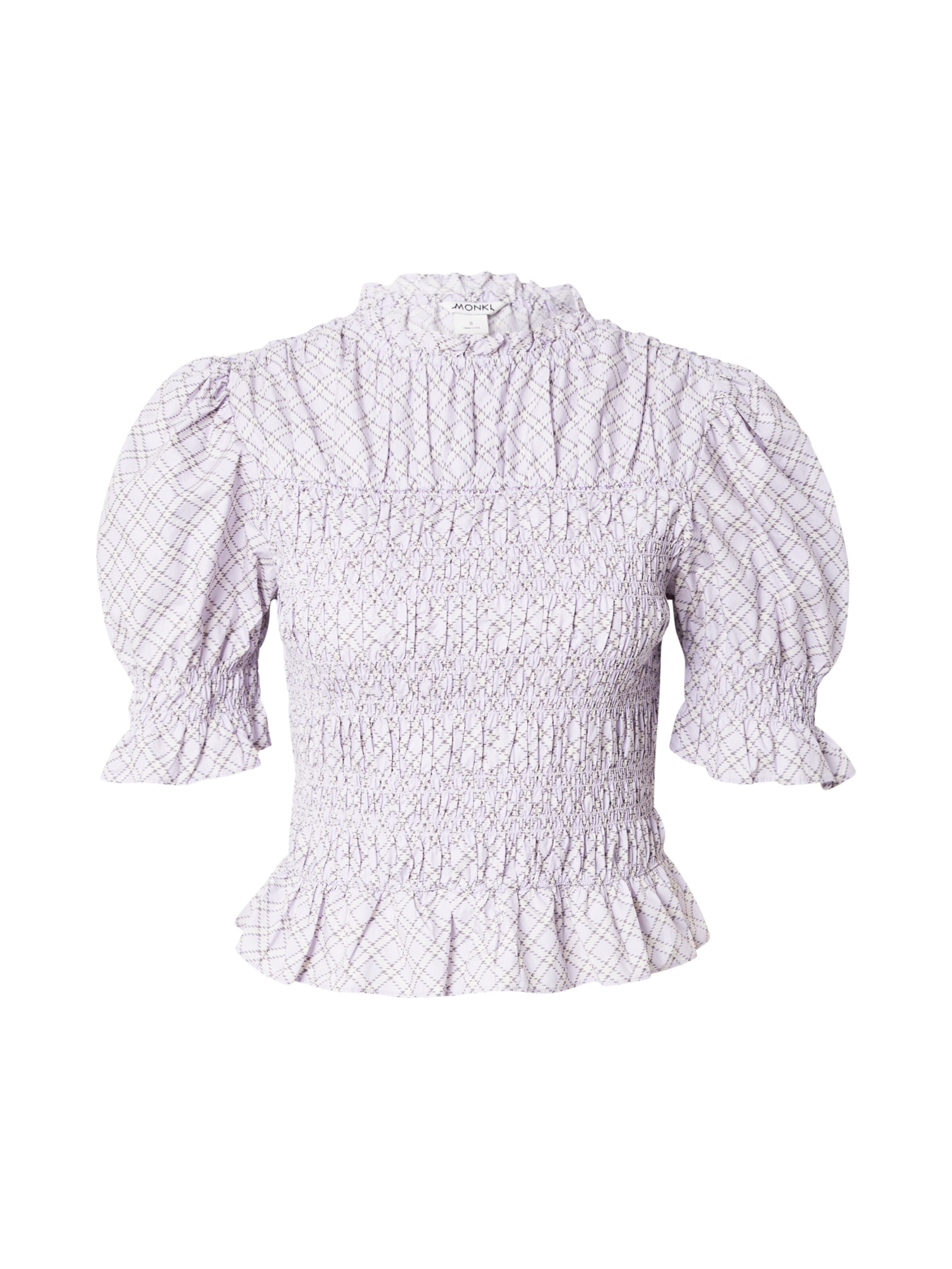 Monki Блузка в Лиловый: спереди