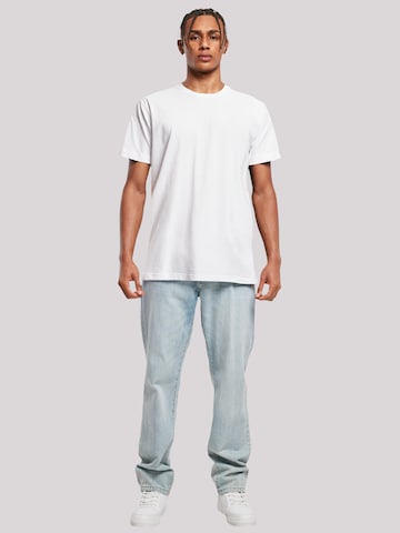T-Shirt 'Discover the world' F4NT4STIC en blanc