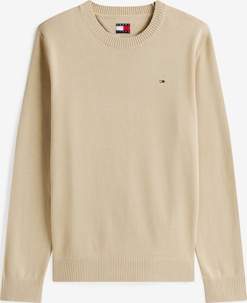 Tommy Jeans Свитер 'ESSENTIAL' в Зеленый: спереди