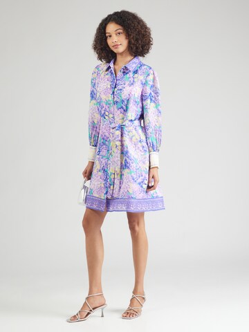 Abito camicia di Marc Cain in lilla: frontale