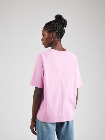 T-shirt 'Island' MAKIA en rose