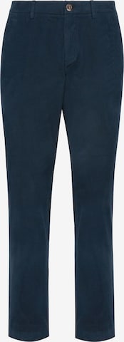 Boggi Milano Broek 'Corduroy' in Blauw: voorkant