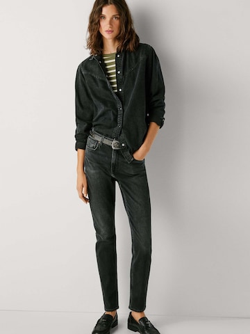 Pepe Jeans - Tapered Vaquero 'Violet' en negro