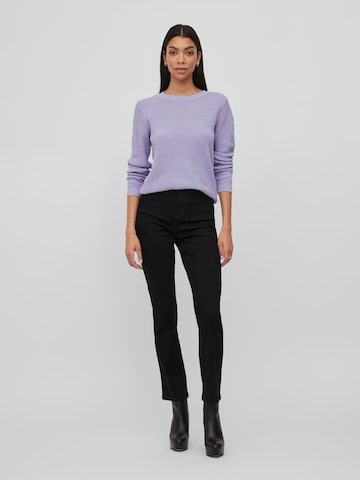 VILA Sweater 'Dalo' in Purple