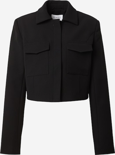 ABOUT YOU x Iconic by Tatiana Kucharova Välikausitakki 'Mia' värissä musta, Tuotenäkymä