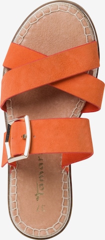 TAMARIS Pantolette in Orange