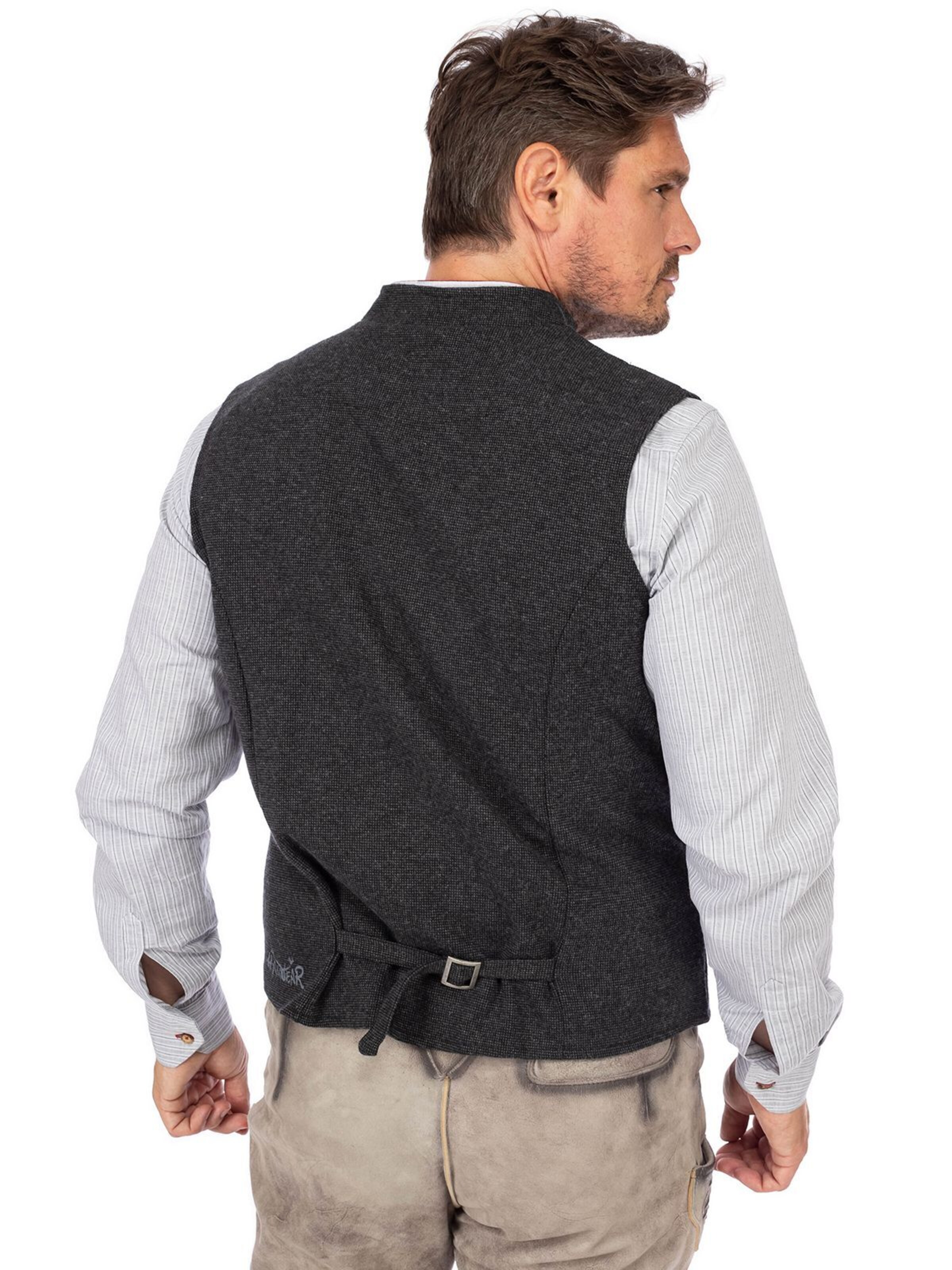 HANGOWEAR Traditional Vest 'Pascal' in Grey