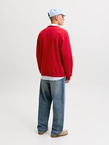Sweat-shirt JACK & JONES en rouge