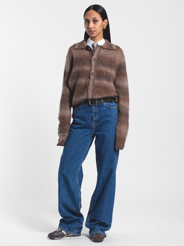 Dr. Denim Strickjacke 'Quillion'‌‌‌ in Braun