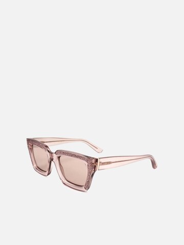 JIMMY CHOO Sonnenbrille‌‌‌‌ in Beige: Vorderseite