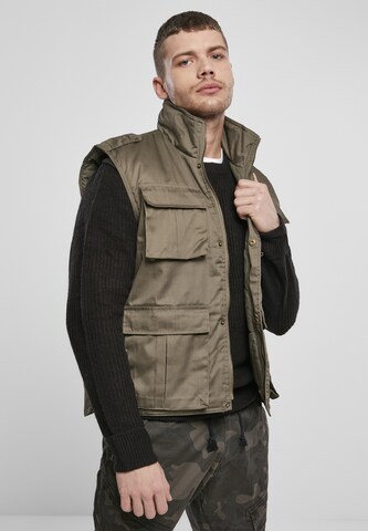 Gilet 'Ranger' di Brandit in verde: frontale