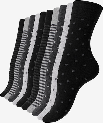 Vincent Creation Socks in Grey: front