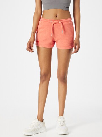 Superdry Regular Shorts in Orange: predná strana