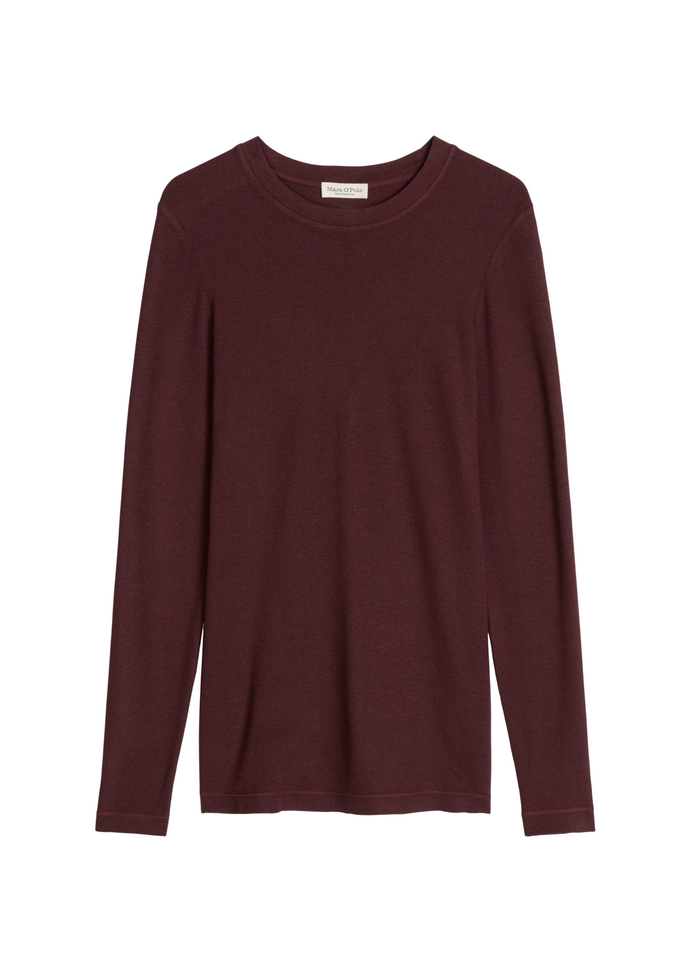 Marc O'Polo Shirt in Rood: voorkant
