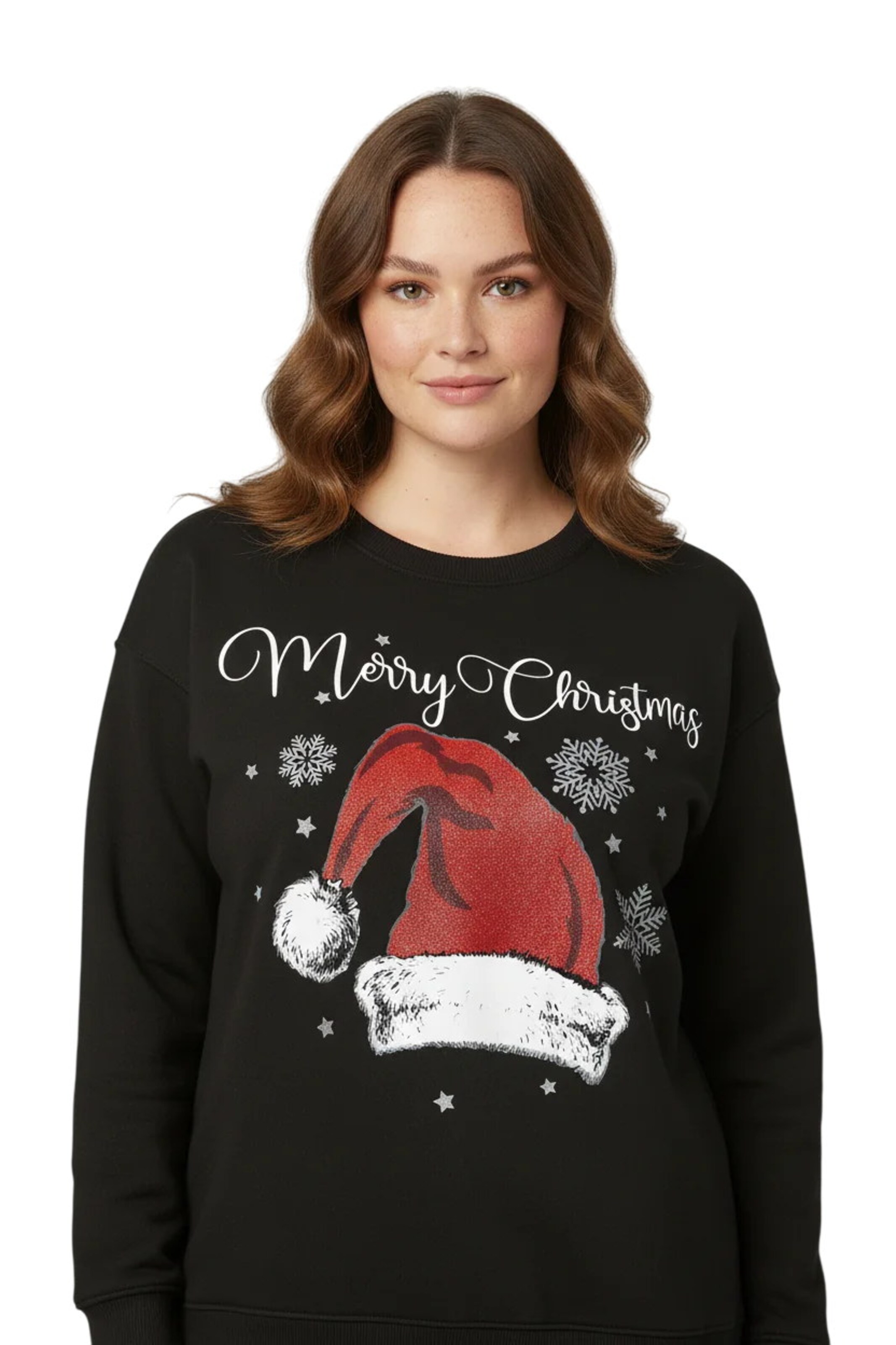 Shape Of You Sweatshirt in Black