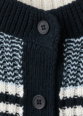 MANGO Knit Cardigan 'Mina' in Blue