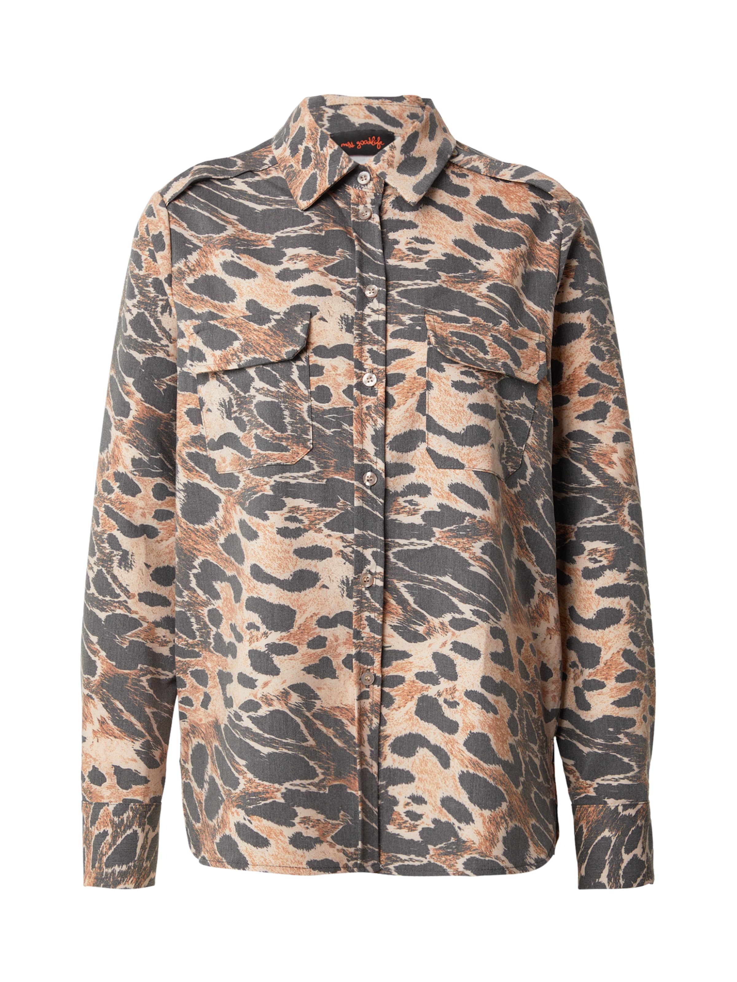 brūns miss goodlife Blūze 'Fancy': no priekšpuses