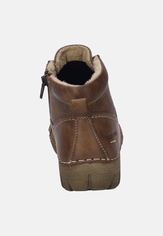JOSEF SEIBEL Schnürstiefelette 'Felica' in Braun