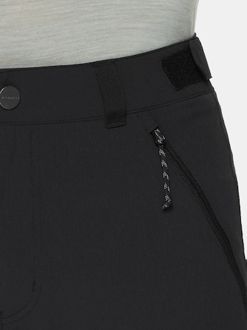 MAMMUT Regular Workout Pants in Black