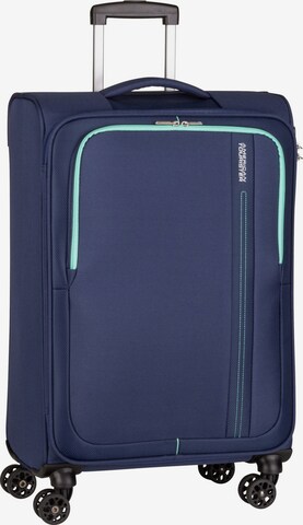 American Tourister Cart 'Sea Seeker' in Blue: front