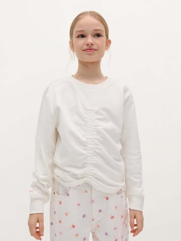 Scalpers Sweatshirt i vit: framsida
