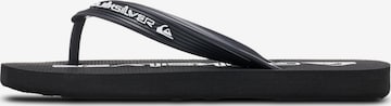 QUIKSILVER Zehentrenner 'Java' in Schwarz: Vorderseite