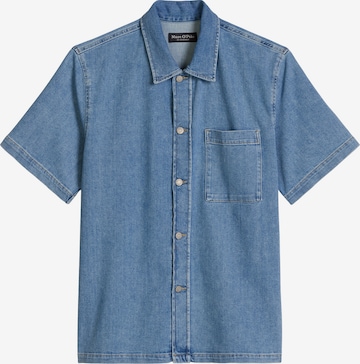 Marc O'Polo Regular Fit Hemd in Blau: Vorderseite