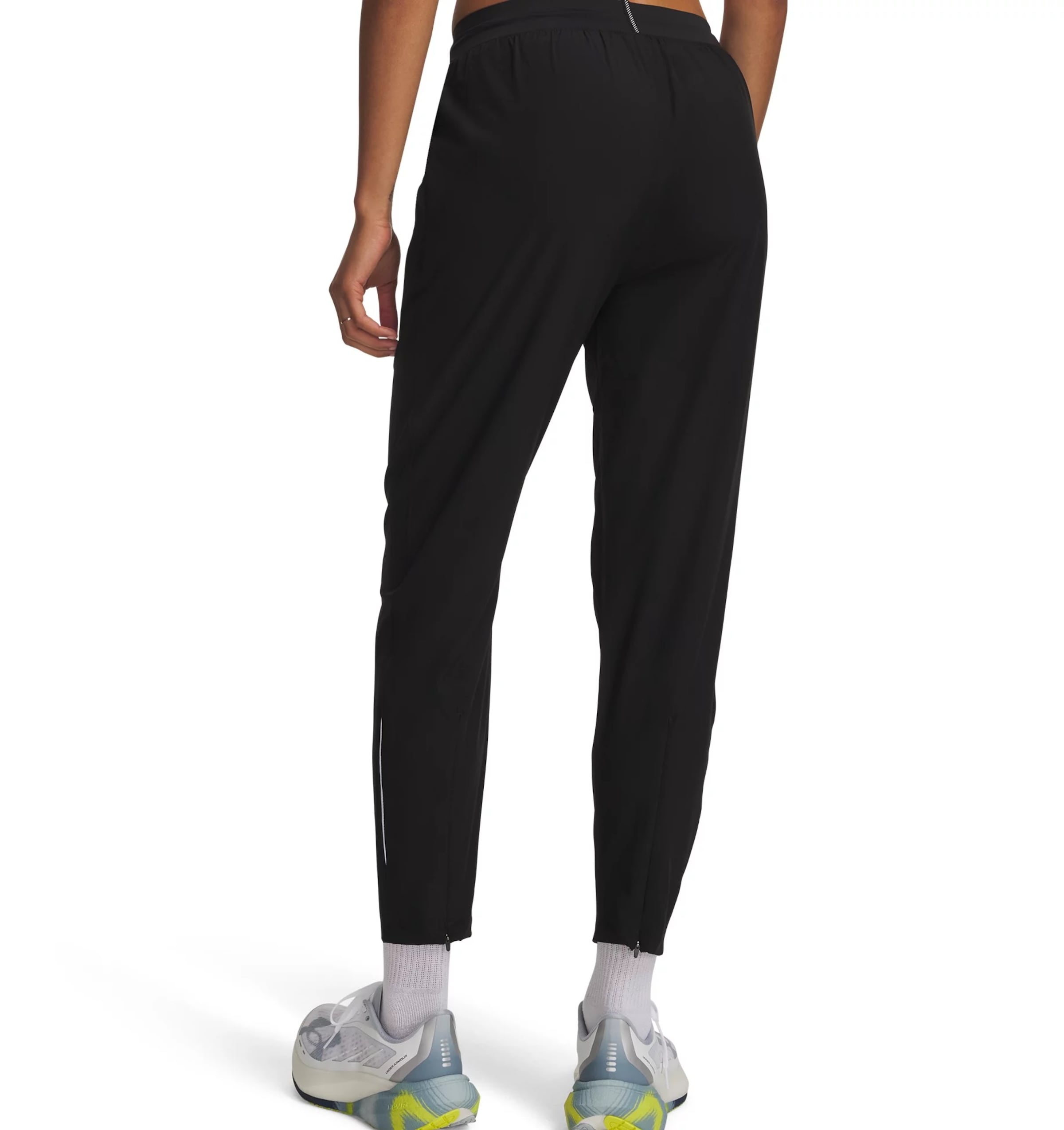 UNDER ARMOUR Slimfit Sportbroek 'Velociti' in Zwart