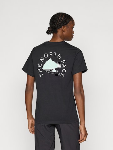 THE NORTH FACE Μπλουζάκι 'MONTE' σε μαύρο: μπροστά