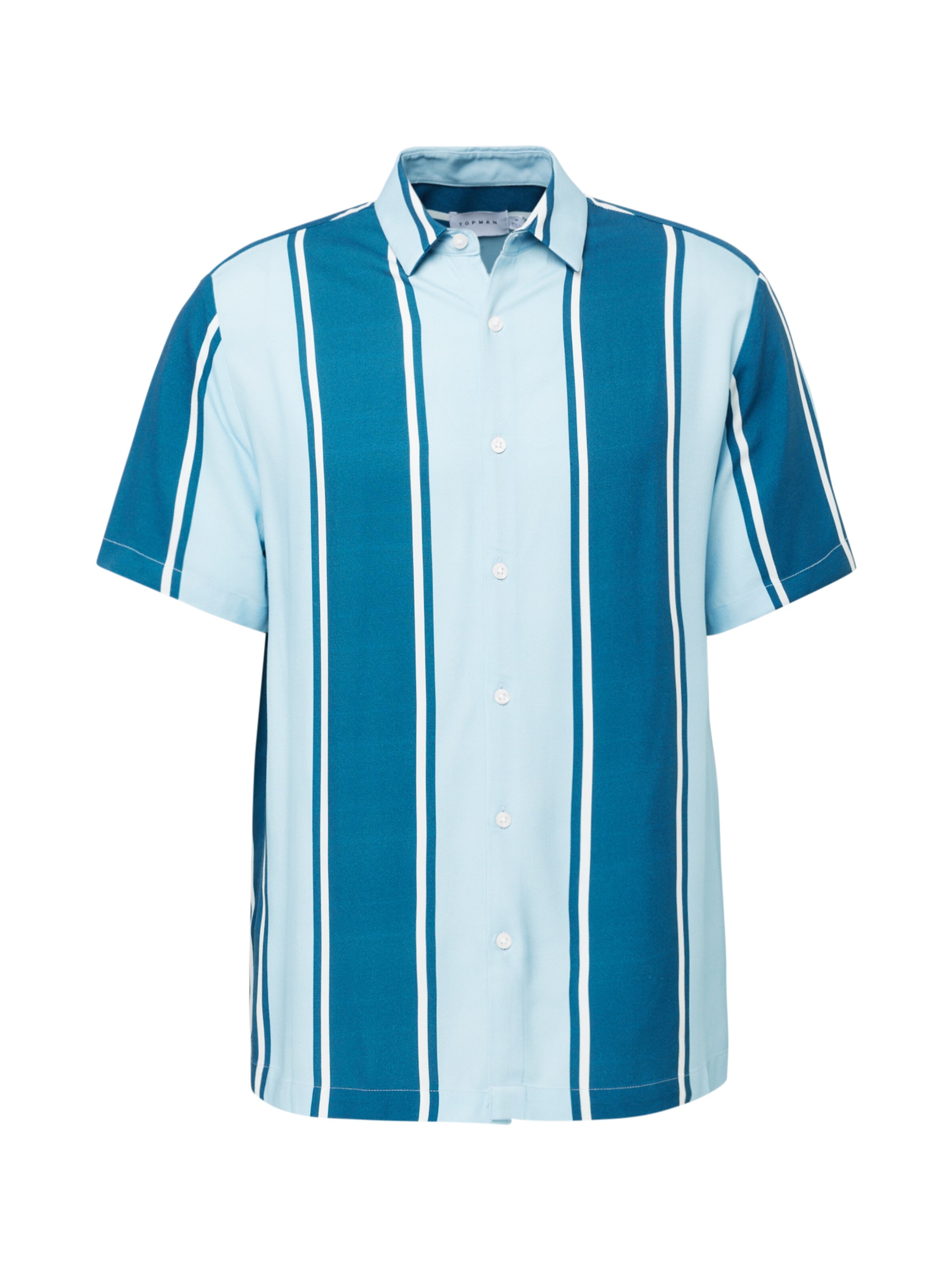 TOPMAN Rovný strih Košeľa - Modrá: predná strana