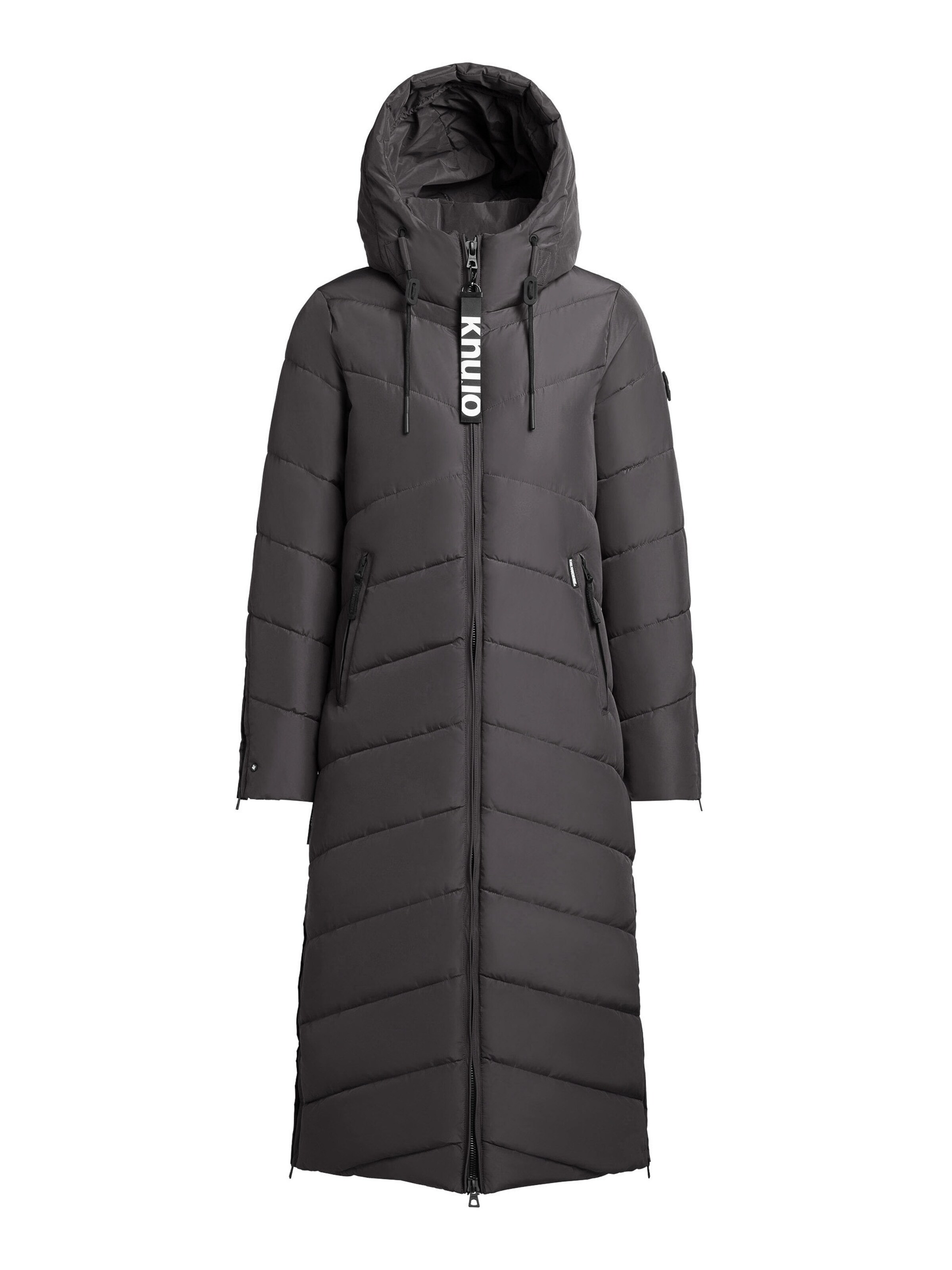 khujo Winter Coat 'Stama' in Grey: front