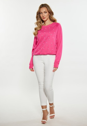 Sweat-shirt faina en rose