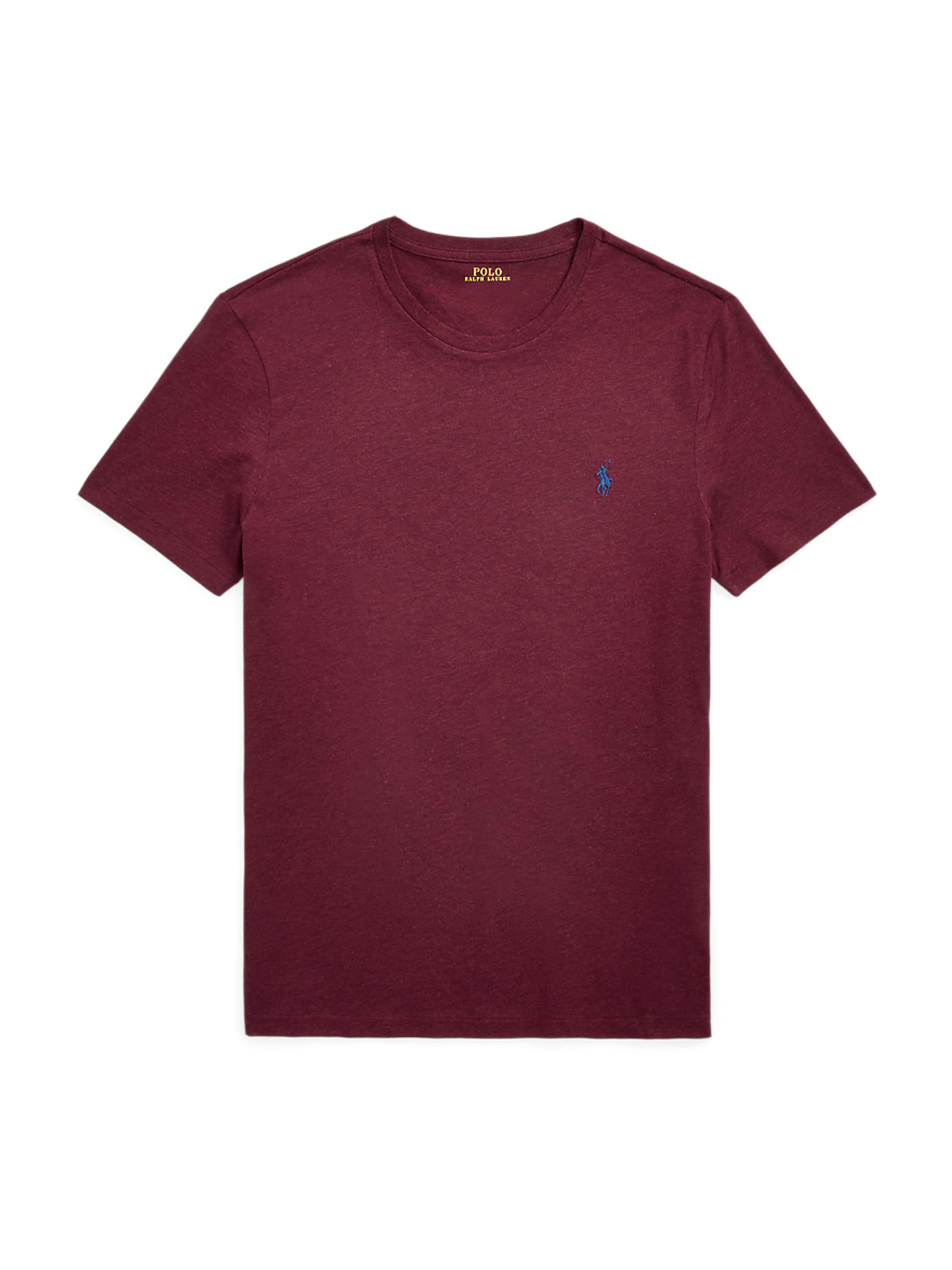 T-Shirt Polo Ralph Lauren en rouge : devant