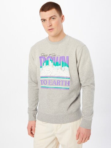 SCOTCH & SODA Sweatshirt in Grey: front