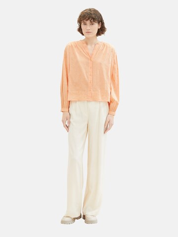 TOM TAILOR Blouse in Orange