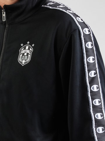 Champion Authentic Athletic Apparel - Casaco em moletão em preto