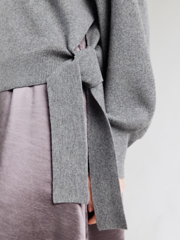 BOSS Sukienka 'Flalina' w kolorze szary