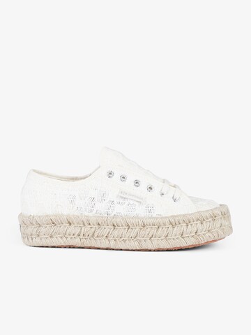 Sneaker bassa 'Donna 2740' di SUPERGA in bianco: frontale