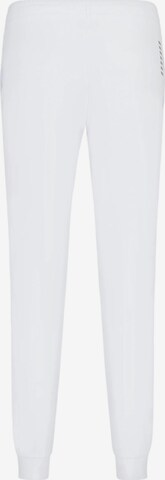Tapered Pantaloni 'Ea7' di EA7 Emporio Armani in bianco