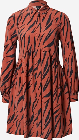 River Island - Vestidos camiseiros 'Lisa' em vermelho: frente