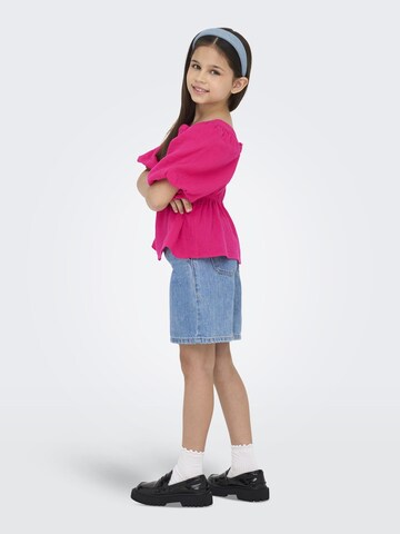ONLY GIRLS Shirt 'KOGThyra' in Roze